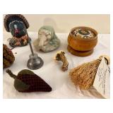 Eclectic Set of Decorative Collectibles - Unique Items Assortment
