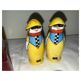 Antique Noritake Deco Lady "Pierrette" salt and pepper shakers, Ceramic Figurines & Dish Collection