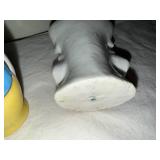 Antique Noritake Deco Lady "Pierrette" salt and pepper shakers, Ceramic Figurines & Dish Collection