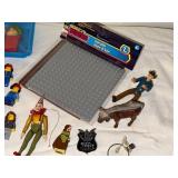 Mixed Lot of Vintage Toys and Collectibles  PEZ, Action Figures, Trucks