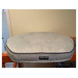 KIRKLAND SIGNATURE HEX EXTRA LARGE PET BED (GRAY)