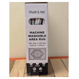 WYATT & ASH MACHINE WASHABLE AREA RUG- DARYA
