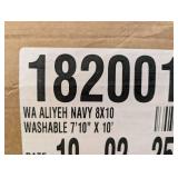 NEW WYATT & ASH ALIYEH 7’10 x 10’ MACHINE WASHABLE AREA RUG