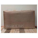 NEW WYATT & ASH OAKLEY TAUPE 9’ x 12’ MACHINE WASHABLE AREA RUG