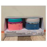 THERMO FLASK INSULATED FOOD JAR 2PK.