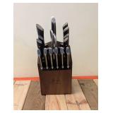 CANGSHAN HELENA SERIES 17-PIECE KNIFE BLOCK SET