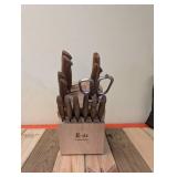 CANGSHAN HELENA SERIES 17-PIECE KNIFE BLOCK SET