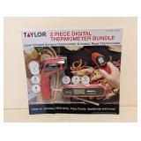 TAYLOR 2 PIECE DIGITAL THERMOMETER BUNDLE