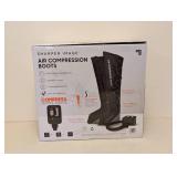 SHARPER IMAGE AIR COMPRESSION BOOTS SIZE LARGE-XL
