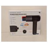 SHARPER IMAGE POWER PERCUSSION PRO + HOT & COLD PERCUSSION MASSAGER