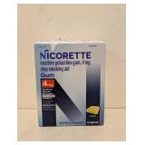 NEW NICORETTE ORIGINAL GUM 4MG