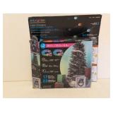 ENBRIGHTEN COLOR CHANGING LED BUBBLE LIGHTS WITH REMOTE