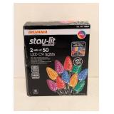 SYLVANIA STAY-LIT PLATINUM LED C9 LIGHTS