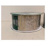 2 KIRKLAND SIGNATURE WIRE-EDGED RIBBON