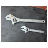 2ft and 15" Adjustable Wrenches