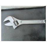 2ft and 15" Adjustable Wrenches