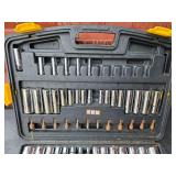 Stanley Socket set Incomplete, but comes with over 80 pieces including 1/4", 3/8" and 1/2" drives.