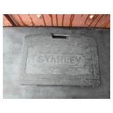 Stanley Socket set Incomplete, but comes with over 80 pieces including 1/4", 3/8" and 1/2" drives.