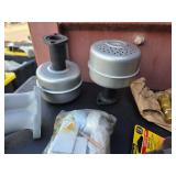 Pump/Compressor fittings and parts (Possibly for a Hitachi air compressor?)