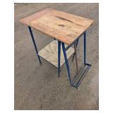 Table Saw stand with roller attachment.