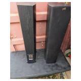 2 Model TSx330T Black POLK Speakers