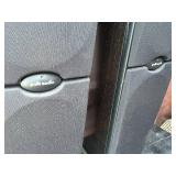 2 Polk Audio RT600i floor standing tower speakers and 1 Polk Audio CS400i center channel speaker.