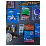 Assorted air fittings and hoses