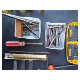 Drill bits, files, and punches