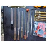 Drill bits, files, and punches