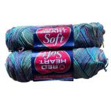 P - Large Assorted Yarn Lot including Red Heart, Blarney-Spun, Sayelle and More