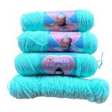 P - Large Assorted Yarn Lot including Red Heart, Blarney-Spun, Sayelle and More