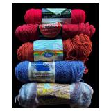 P - Large Assorted Yarn Collection by Sayelle, Caron, Creslan and More
