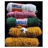 P - Large Assorted Yarn Collection by Sayelle, Caron, Creslan and More
