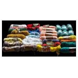 P - Large Assorted Yarn Collection by Sayelle, Caron, Creslan and More