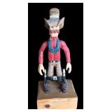 P - Set of 3 Pobbies Crafty Crafts Hand-Carved Western Figurines