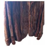 P - Vintage H.E. Rotter Furs Brown Fur Coat