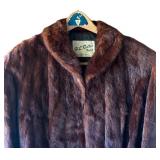 P - Vintage H.E. Rotter Furs Brown Fur Coat