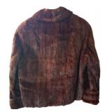 P - Vintage H.E. Rotter Furs Brown Fur Coat