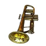 P - Vintage C.G. Conn Trumpet with Case and Mute