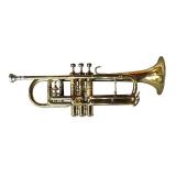 P - Vintage C.G. Conn Trumpet with Case and Mute