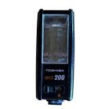 P - Pentax Asahi K1000 Camera with 3 Lenses and Rollei & Toshiba Flashes