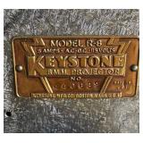 P - Vintage Keystone 8mm Projector Model R-8 with Case