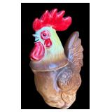 P - Royal Sealy Rooster Sugar Dish and Creamer Pitcher