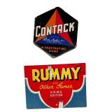 P - Collection of Vintage Card and Party Games by Parker Brothers and Others