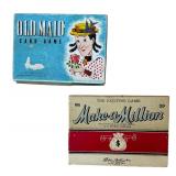 P - Collection of Vintage Card and Party Games by Parker Brothers and Others