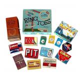P - Collection of Vintage Card and Party Games by Parker Brothers and Others