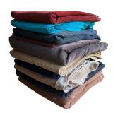 P - Assorted Corduroy Fabric Lot in Multiple Colors