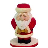 DR - Set of 10 Poppies Crafty Crafts Hand Carved Santa Figurines