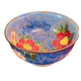 DR - Lot of Vintage China Pieces and Blue Glass Vase