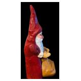Set of 6 Handcrafted Santa Figurines